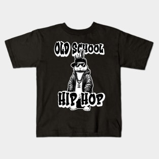 "Retro Rabbit Beats" Old-School Hip Hop Kids T-Shirt